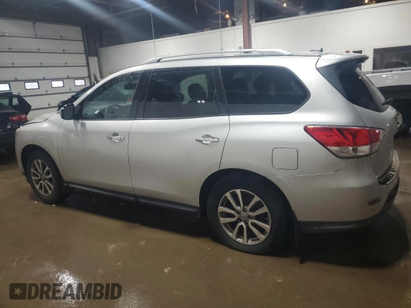 2015 Nissan Pathfinder SV z VIN 5N1AR2MN4FC692875, wystawiony jako Copart lot #54977155 z przebiegiem 152 155 mil mil oraz Czysty tytuł • Clean title. Historia ofert i sprzedaży dostępna na DreamBid. Obrazek 2.
