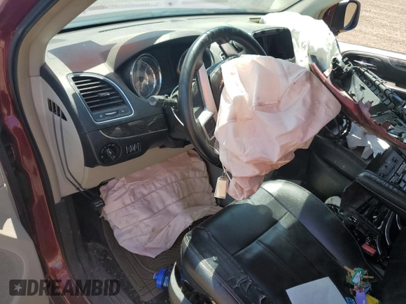 2013 Chrysler Town & Country Touring with VIN 2C4RC1BG5DR675451, listed as a Copart auction lot 73781824 with Not Provided miles and Salvage Title. Bid and sale history available at DreamBid. Image 8.