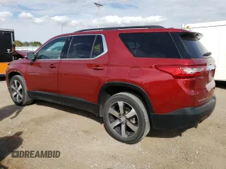 2021 Chevrolet Traverse LT Leather with VIN 1GNEVHKW3MJ164180, listed as a Copart auction lot 71749514 with 36,650 mi miles and Salvage Title. Bid and sale history available at carsss.com. Image 2.