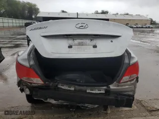 2017 Hyundai Accent SE with VIN KMHCT4AE8HU316672, listed as a Copart auction lot 50090235 with 117,529 mi miles and Salvage Title. Bid and sale history available at carsss.com. Image 6.
