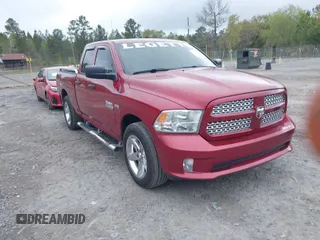 2014 Ram 1500 Express z VIN 1C6RR6FT2ES153869, wystawiony jako IAAI lot #41927392 z przebiegiem 161 176 mil mil oraz . Historia ofert i sprzedaży dostępna na DreamBid. Obrazek 1.