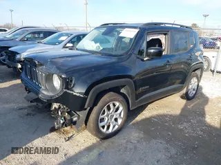 2016 Jeep Renegade Latitude with VIN ZACCJBBT0GPD97632, listed as a IAAI auction lot 38850330 with 28,518 mi miles and . Bid and sale history available at DreamBid. Image 18.