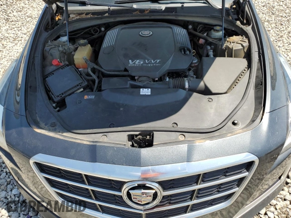 2014 Cadillac CTS Performance RWD with VIN 1G6AS5S39E0148497, listed as a Copart auction lot 54729065 with Not Provided miles and Salvage Title. Bid and sale history available at DreamBid. Image 11.