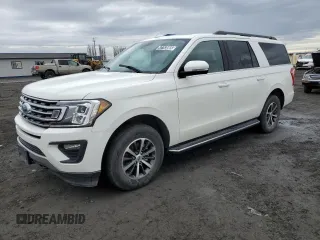 2021 Ford Expedition Max XLT with VIN 1FMJK1JT2MEA38346, listed as a Copart auction lot 47743885 with 57,935 mi miles and Clean Title. Bid and sale history available at DreamBid. Image 1.