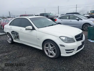 2012 Mercedes-Benz C 250 Sport with VIN WDDGF4HBXCA616612, listed as a IAAI auction lot 41777826 with 140,022 mi miles and . Bid and sale history available at DreamBid. Image 1.