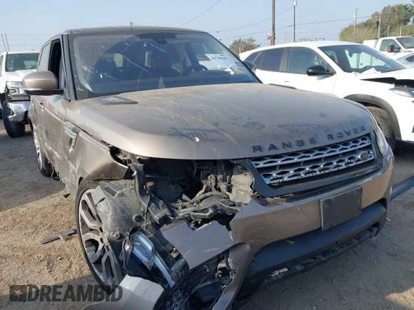 2016 Land Rover Range Rover Sport V6 Diesel HSE with VIN SALWR2KF4GA662481, listed as a IAAI auction lot 41784541 with 126,762 mi miles. Bid and sale history available at carsss.com. Image 1.