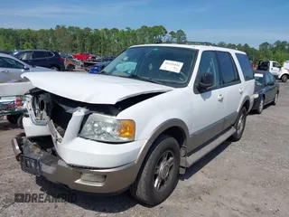 2003 Ford Expedition Eddie Bauer с VIN 1FMFU17L43LC54037, выставлен на аукционе IAAI как лот 39225441 с пробегом 158 745 миль миль и . История ставок и продаж доступна на DreamBid. Изображение 2.