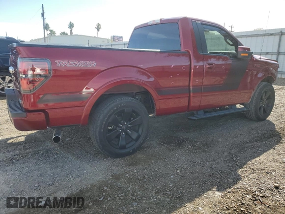 2014 Ford F-150 XL with VIN 1FTMF1CTXEFB06729, listed as a Copart auction lot 87945925 with 17,909 mi miles and Salvage title. Bid and sale history available at DreamBid. Image 3.