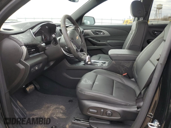 2023 Chevrolet Traverse LT Leather with VIN 1GNEVHKW1PJ169821, listed as a Copart auction lot 46917713 with 4,172 mi miles. Bid and sale history available at carsss.com. Image 7.
