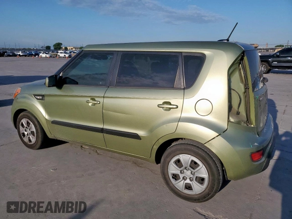 2012 Kia Soul with VIN KNDJT2A59C7406663, listed as a Copart auction lot 52744065 with 189,475 mi miles and Salvage Title. Bid and sale history available at carsss.com. Image 2.