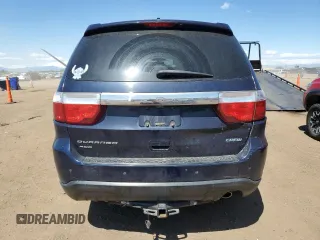 2013 Dodge Durango Crew z VIN 1C4RDJDG5DC651668, wystawiony jako Copart lot #57346645 z przebiegiem 164 987 mil mil oraz Szkoda całkowita • Salvage title. Historia ofert i sprzedaży dostępna na DreamBid. Obrazek 6.