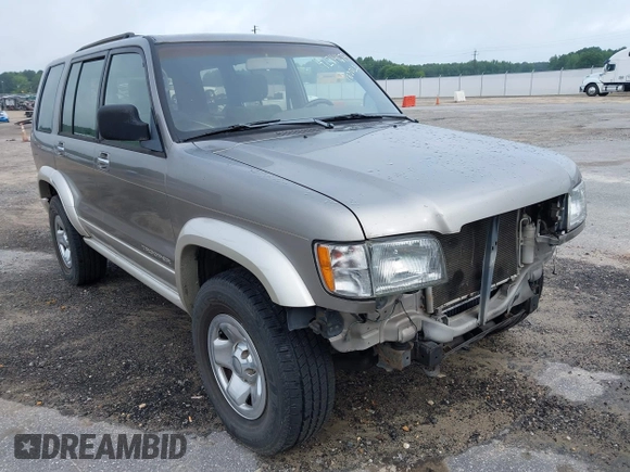 2002 Isuzu Trooper S with VIN JACDJ58X527J07745, listed as a IAAI auction lot 42714673 with 122,482 mi miles and . Bid and sale history available at DreamBid. Image 1.