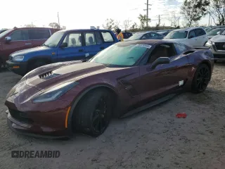 2019 Chevrolet Corvette Grand Sport 3LT z VIN 1G1YZ2D71K5117788, wystawiony jako Copart lot #76973344 z przebiegiem 28 235 mil mil oraz Nie do naprawy • Non repairable. Historia ofert i sprzedaży dostępna na DreamBid. Obrazek 1.