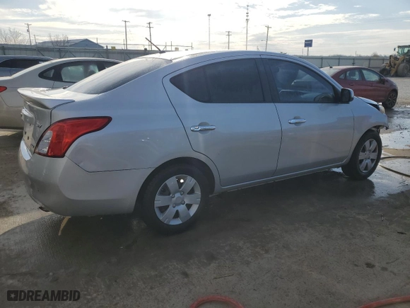 2014 Nissan Versa S with VIN 3N1CN7AP5EK444898, listed as a Copart auction lot 47608645 with 137,306 mi miles and Salvage Title. Bid and sale history available at carsss.com. Image 3.
