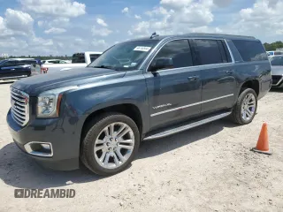 2019 GMC Yukon XL SLT with VIN 1GKS1GKCXKR404691, listed as a Copart auction lot 66746584 with 0 mi miles and Salvage Title. Bid and sale history available at carsss.com. Image 1.