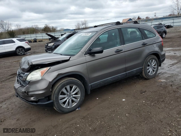2010 Honda CR-V LX with VIN 5J6RE4H30AL022301, listed as a Copart auction lot 52965945 with 296,178 mi miles and Salvage Title. Bid and sale history available at carsss.com. Image 1.