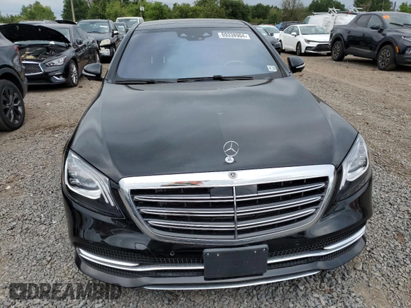 2020 Mercedes-Benz S-Class S 450 with VIN W1KUG6EB8LA528545, listed as a Copart auction lot 69338904 with 29,961 mi miles and Salvage Title. Bid and sale history available at carsss.com. Image 5.