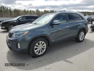 2014 Kia Sorento EX with VIN 5XYKUDA7XEG497463, listed as a Copart auction lot 53112355 with 135,217 mi miles and Clean Title. Bid and sale history available at carsss.com. Image 1.
