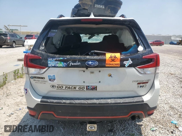 2019 Subaru Forester Special Sports с VIN JF2SKAPC9KH482272, выставлен на аукционе Copart как лот 60356105 с пробегом Не указан миль и Списание • Salvage title. История ставок и продаж доступна на DreamBid. Изображение 6.