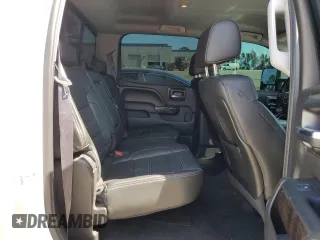 2015 GMC Sierra 2500HD available WiFi Denali with VIN 1GT120E80FF659215, listed as a Copart auction lot 48356455 with 134,796 mi miles and Salvage Title. Bid and sale history available at carsss.com. Image 10.