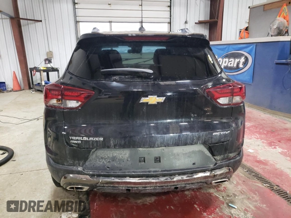 2021 Chevrolet TrailBlazer ACTIV with VIN KL79MSSL8MB131702, listed as a Copart auction lot 42786395 with 74,513 mi miles and Salvage Title. Bid and sale history available at DreamBid. Image 6.
