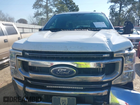 2021 Ford Super Duty F-250 SRW XL with VIN 1FT7W2BT0MED05328, listed as a IAAI auction lot 41744334 with 106,867 mi miles. Bid and sale history available at carsss.com. Image 13.