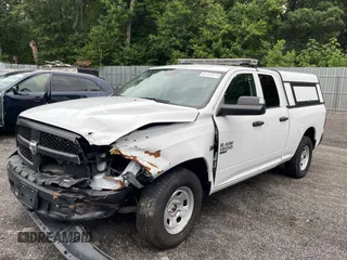 2023 Ram 1500 Tradesman with VIN 1C6RR7FT4PS588854, listed as a Copart auction lot 64556685 with 24,403 mi miles and Salvage title. Bid and sale history available at DreamBid. Image 2.