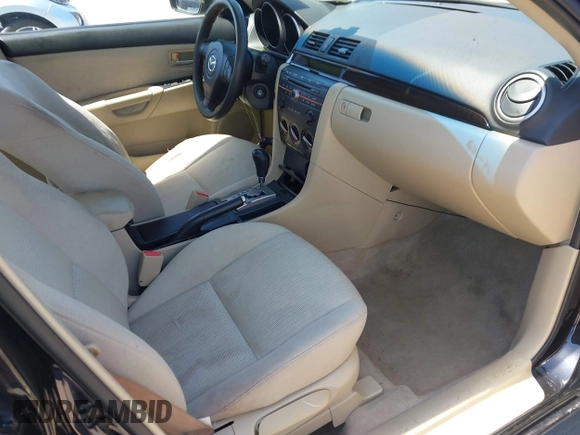 2008 Mazda 3 i Touring with VIN JM1BK12G081877189, listed as a IAAI auction lot 42147537 with 166,780 mi miles and . Bid and sale history available at carsss.com. Image 5.
