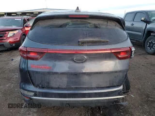 2020 Kia Sportage LX with VIN KNDPM3AC5L7680650, listed as a Copart auction lot 88234595 with 139,923 mi miles and Salvage Title. Bid and sale history available at carsss.com. Image 6.