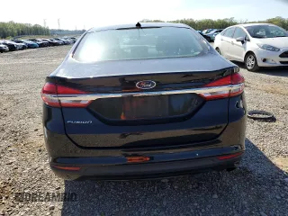 2017 Ford Fusion S with VIN 3FA6P0G7XHR172109, listed as a Copart auction lot 52152715 with 105,217 mi miles and Salvage Title. Bid and sale history available at carsss.com. Image 6.