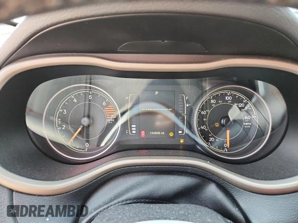 2016 Jeep Cherokee Altitude with VIN 1C4PJMCB5GW361408, listed as a Copart auction lot 58037875 with 134,808 mi miles and Salvage title. Bid and sale history available at DreamBid. Image 9.