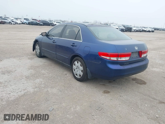 2003 Honda Accord LX z VIN 1HGCM66353A013204, wystawiony jako IAAI lot #41463511 z przebiegiem 265 647 mil mil oraz . Historia ofert i sprzedaży dostępna na DreamBid. Obrazek 3.