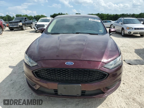 2017 Ford Fusion SE with VIN 3FA6P0H76HR415381, listed as a Copart auction lot 62000325 with 173,319 mi miles and Salvage title. Bid and sale history available at DreamBid. Image 5.