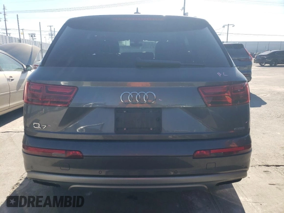 2019 Audi Q7 Premium with VIN WA1AHAF77KD038547, listed as a Copart auction lot 49348855 with 82,317 mi miles and Salvage title. Bid and sale history available at DreamBid. Image 6.