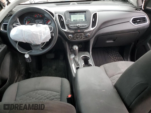 2018 Chevrolet Equinox LT with VIN 3GNAXJEV6JS528895, listed as a Copart auction lot 80143324 with 182,528 mi miles and Salvage Title. Bid and sale history available at carsss.com. Image 8.