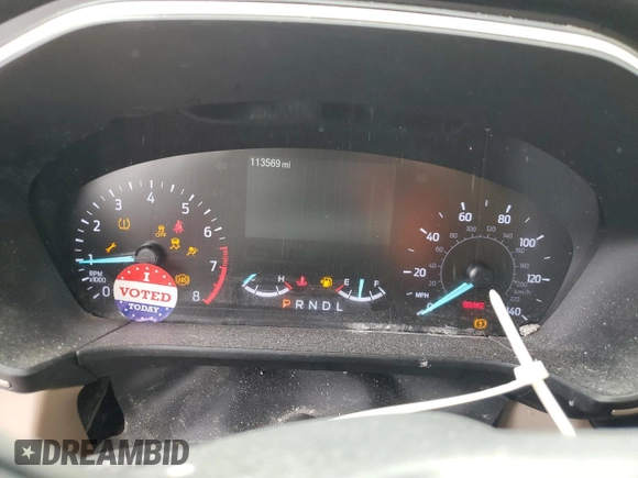 2020 Ford Escape SEL with VIN 1FMCU9H68LUB17865, listed as a Copart auction lot 58217685 with 113,569 mi miles and Salvage title. Bid and sale history available at DreamBid. Image 9.