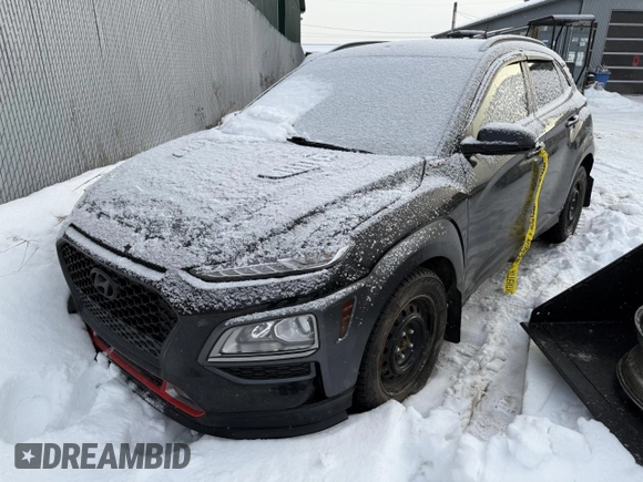 2019 Hyundai Kona Limited with VIN KM8K3CA56KU232802, listed as a Copart auction lot 85434644 with 43,707 mi miles and Salvage Title. Bid and sale history available at carsss.com. Image 1.