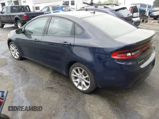 2013 Dodge Dart SXT with VIN 1C3CDFBAXDD157886, listed as a IAAI auction lot 41971355 with 205,275 mi miles. Bid and sale history available at carsss.com. Image 3.