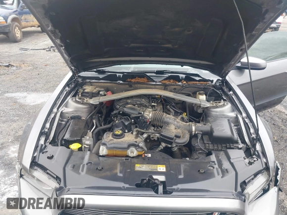 2014 Ford Mustang V6 with VIN 1ZVBP8EM1E5228353, listed as a IAAI auction lot 41525666 with 138,024 mi miles. Bid and sale history available at carsss.com. Image 10.