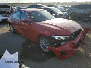 2024 BMW 3 Series 330e with VIN 3MW39FF01R8E69305, listed as a Copart auction lot 79767904 with 2,386 mi miles and Salvage Title. Bid and sale history available at carsss.com. Image 4.