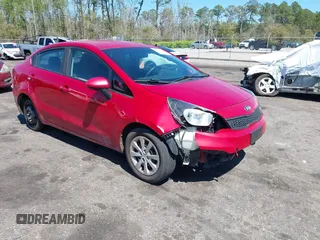 2017 Kia Rio LX with VIN KNADM4A39H6061634, listed as a IAAI auction lot 41839494 with 173,125 mi miles. Bid and sale history available at carsss.com. Image 1.