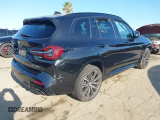 2023 BMW X3 sDrive30i with VIN 5UX43DP08P9P10029, listed as a IAAI auction lot 41804425 with 13,429 mi miles and . Bid and sale history available at DreamBid. Image 4.
