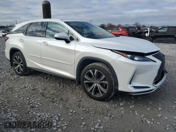 2020 Lexus RX 350L with VIN JTJHZKFA1L2025046, listed as a Copart auction lot 41507595 with 53,007 mi miles and Salvage title. Bid and sale history available at DreamBid. Image 4.