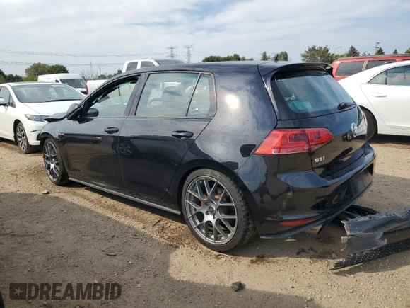 2017 Volkswagen GTI S with VIN 3VW4T7AU7HM067865, listed as a Copart auction lot 71718704 with 88,972 mi miles and Salvage Title. Bid and sale history available at DreamBid. Image 2.