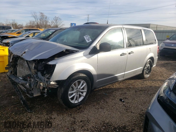 2020 Dodge Grand Caravan SE with VIN 2C4RDGBG5LR231498, listed as a Copart auction lot 84172944 with 14,749 mi miles and Salvage Title. Bid and sale history available at DreamBid. Image 1.