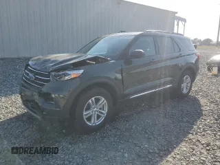 2021 Ford Explorer XLT with VIN 1FMSK8DH8MGC43405, listed as a Copart auction lot 48394945 with 39,442 mi miles and Salvage Title. Bid and sale history available at carsss.com. Image 1.