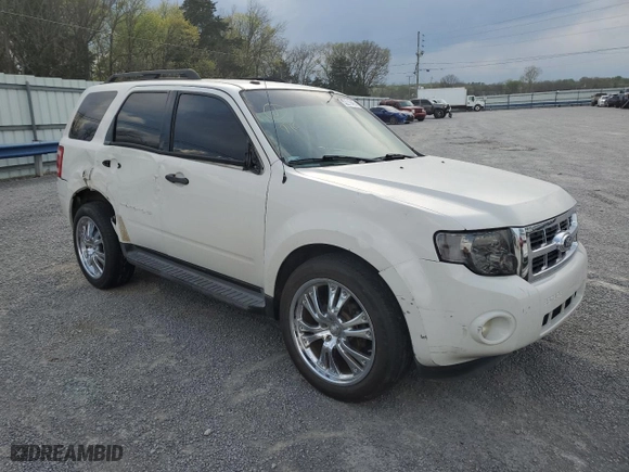 2012 Ford Escape XLT with VIN 1FMCU0D72CKA98753, listed as a Copart auction lot 52219465 with 93,260 mi miles and Salvage Title. Bid and sale history available at carsss.com. Image 4.