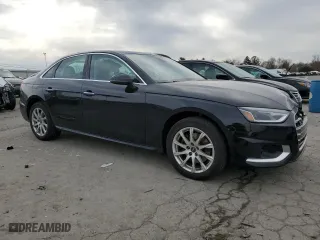 2021 Audi A4 Sedan Premium with VIN WAUABAF42MA055402, listed as a Copart auction lot 43650933 with 18,033 mi miles. Bid and sale history available at carsss.com. Image 4.