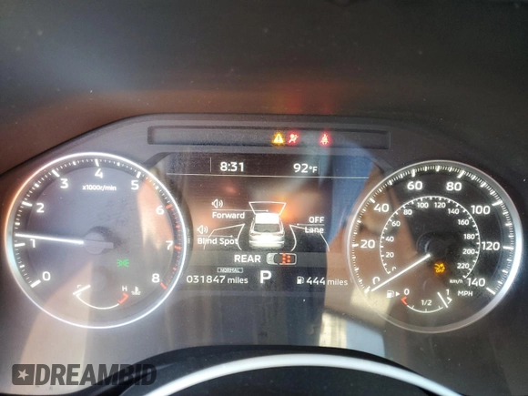 2022 Mitsubishi Outlander SEL z VIN JA4J3VA84NZ073298, wystawiony jako Copart lot #57553585 z przebiegiem 31 847 mil mil oraz Szkoda całkowita • Salvage title. Historia ofert i sprzedaży dostępna na DreamBid. Obrazek 9.