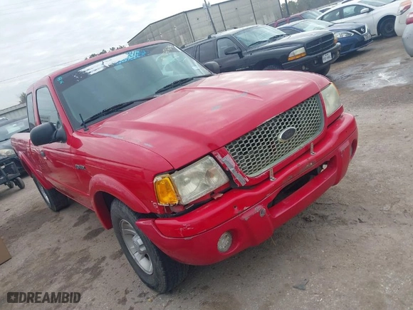 2003 Ford Ranger XL with VIN 1FTYR14V53PB38715, listed as a IAAI auction lot 41426298 with 206,890 mi miles. Bid and sale history available at carsss.com. Image 1.